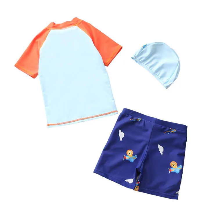 Baby Boy 3 Piece Rash Guard Set