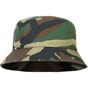 Bucket Hat - Green Camouflage