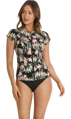 Camellia Short Sleeve Rash Vest, More Colours