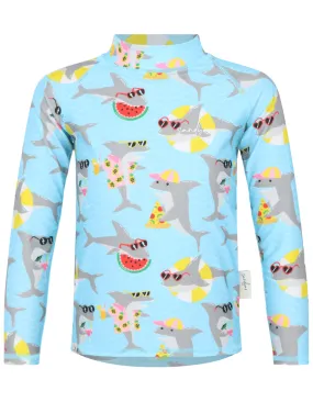 Cool Watermelon Shark Rash Guard