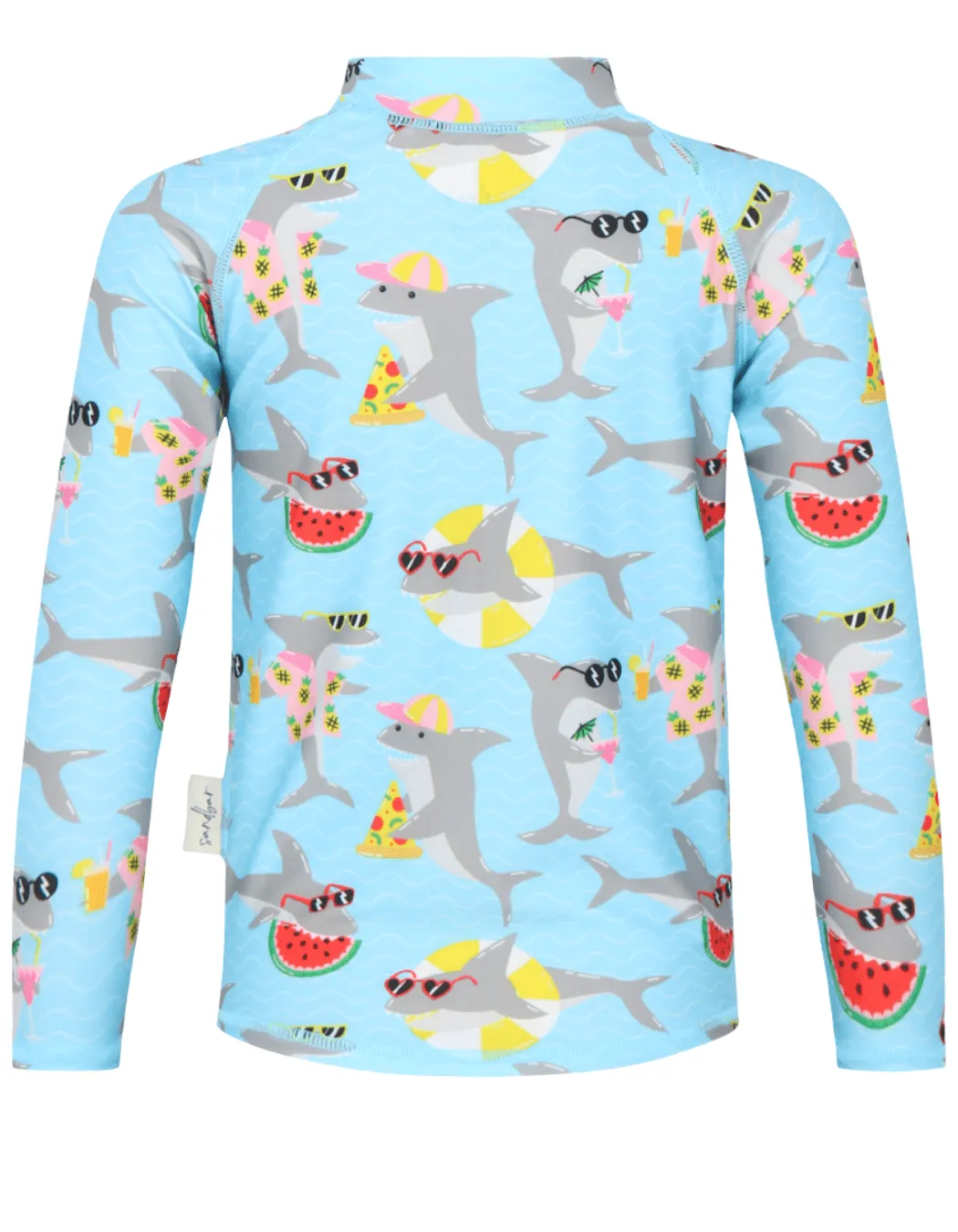 Cool Watermelon Shark Rash Guard