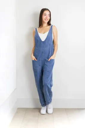 DENIM OVERALLS