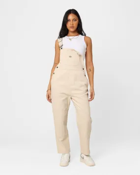 Dickies Women's Whitney Denim Overalls Natural