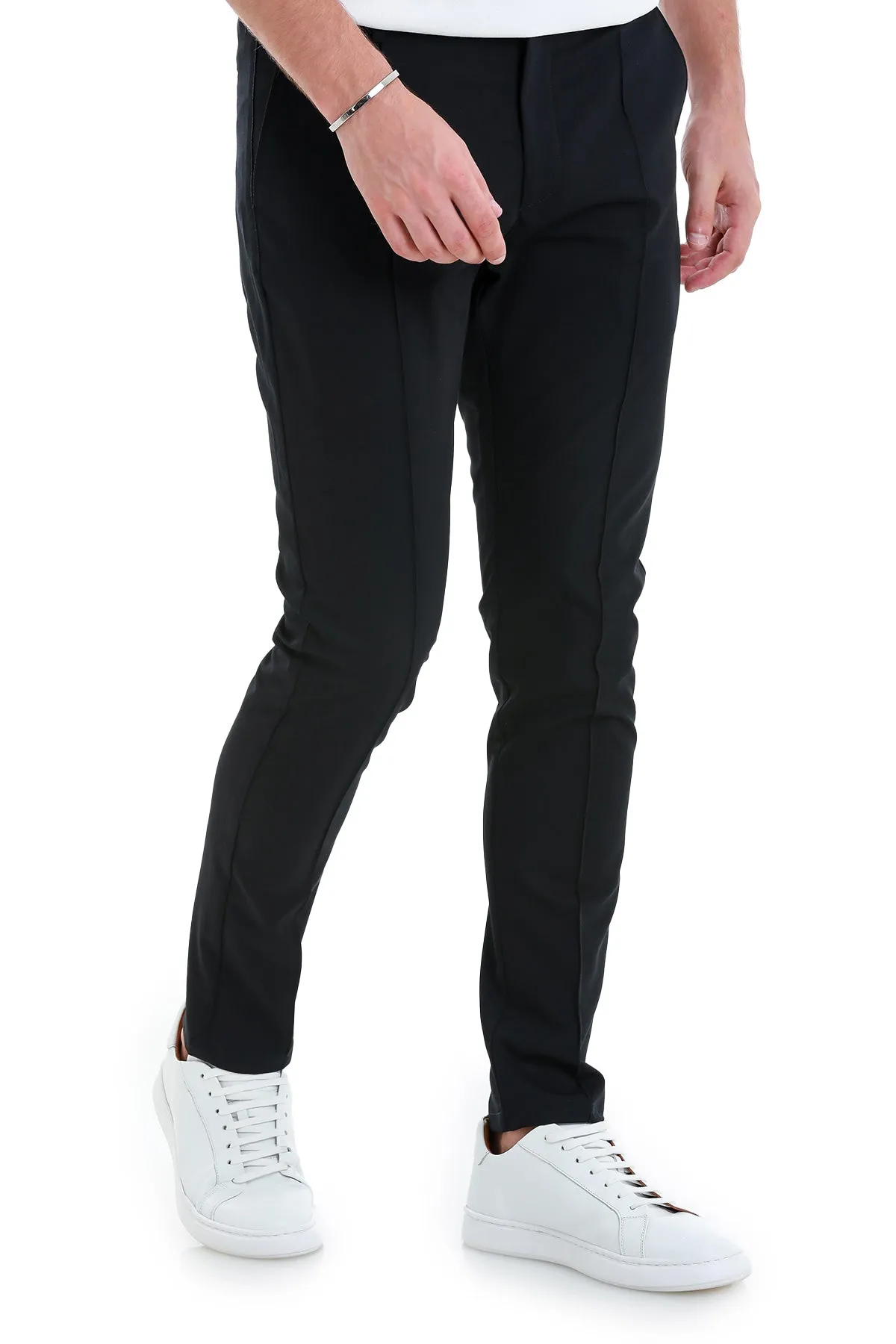 Dynamic Fit Side Pocket Navy Jogger Pants