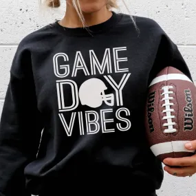 Game Day Vibes Helmet Crewneck