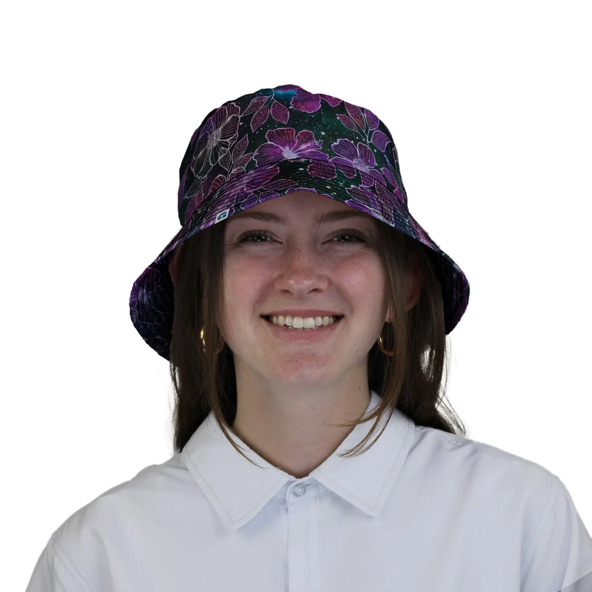 Hawaiian Blooms Space Bucket Hat