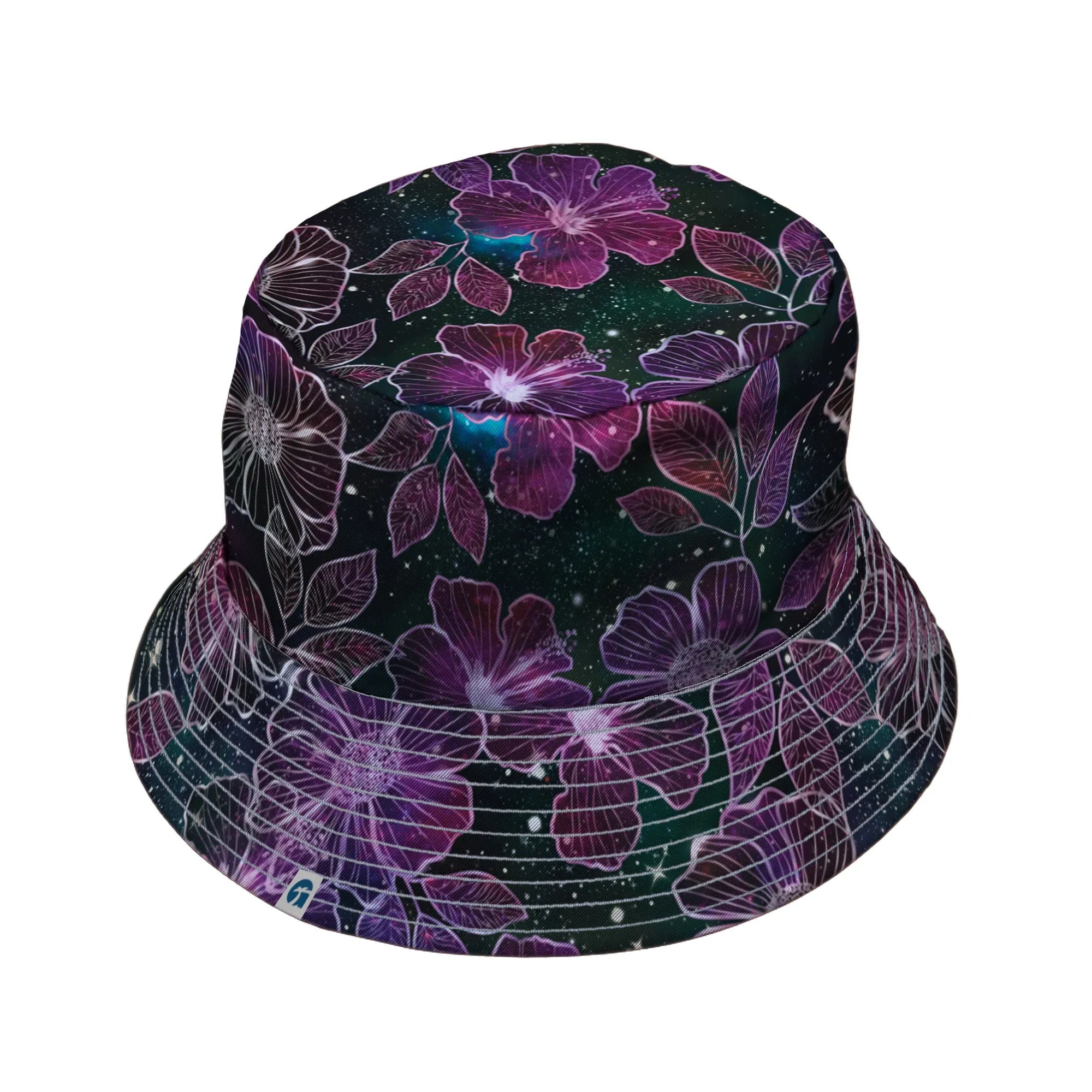 Hawaiian Blooms Space Bucket Hat