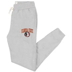 Homefield Men's Vault Florida State/Seminole Logo Tri-blend Jogger Pants - Ash