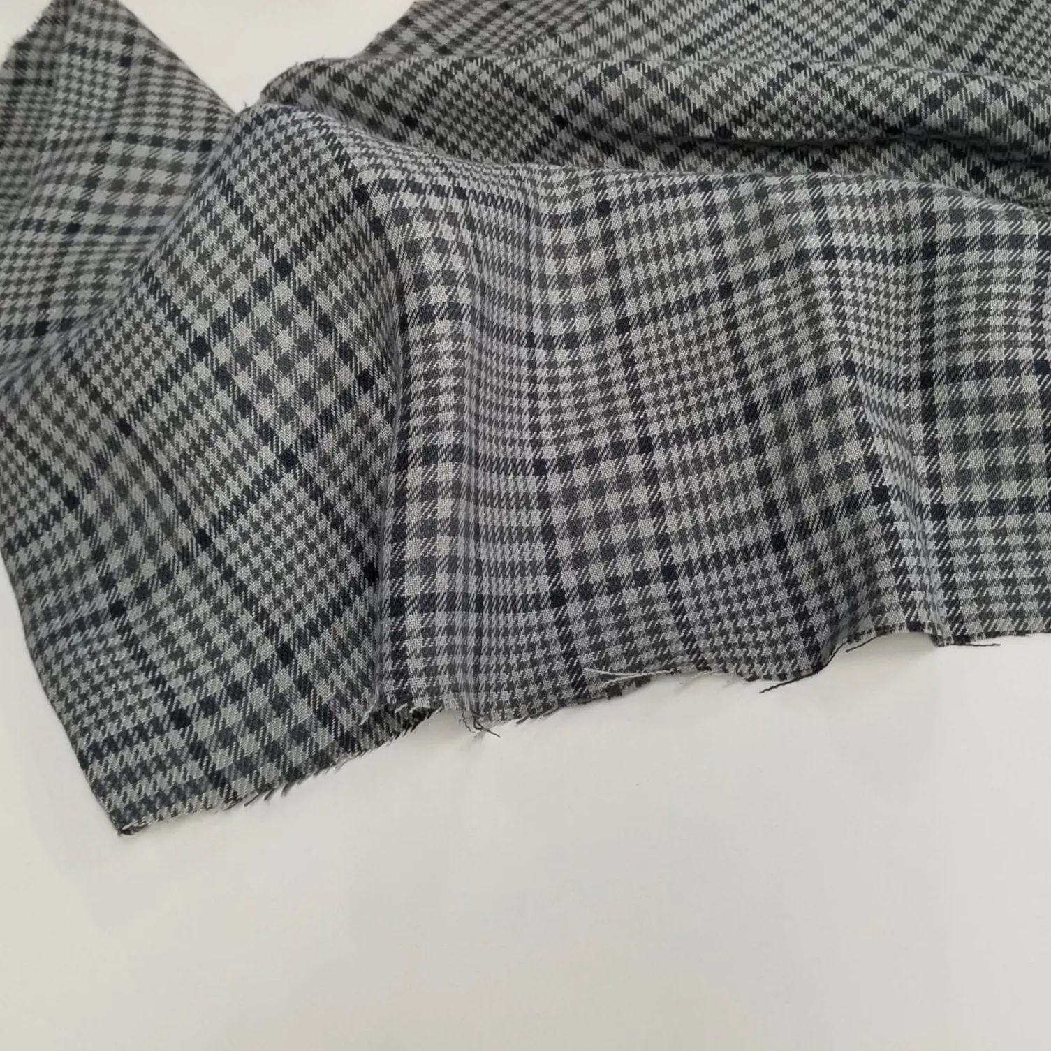 Irish Linen Dorsey Plaid Spence Bryson Woven 300 GSM- by the yard