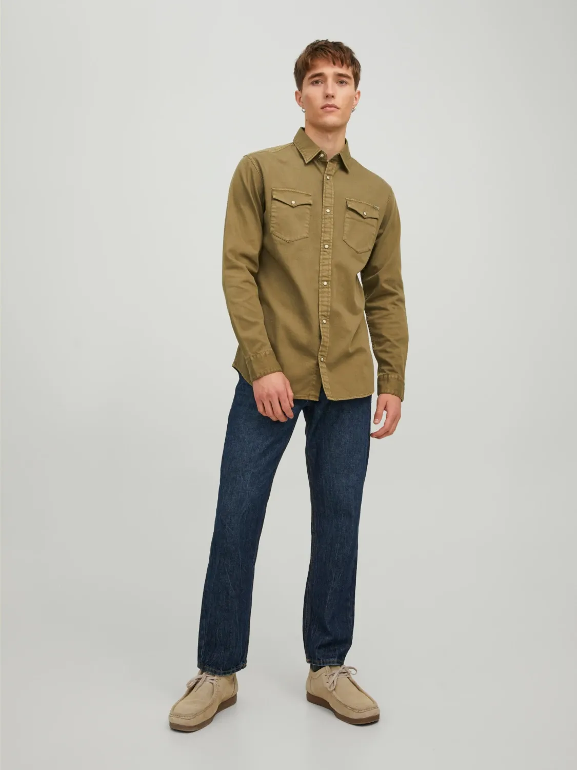 Jack & Jones Western Shirt Green