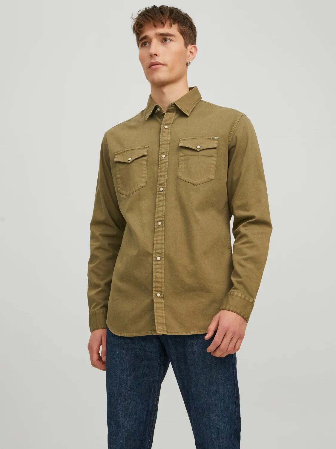 Jack & Jones Western Shirt Green