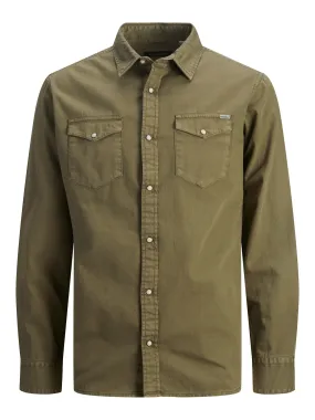 Jack & Jones Western Shirt Green