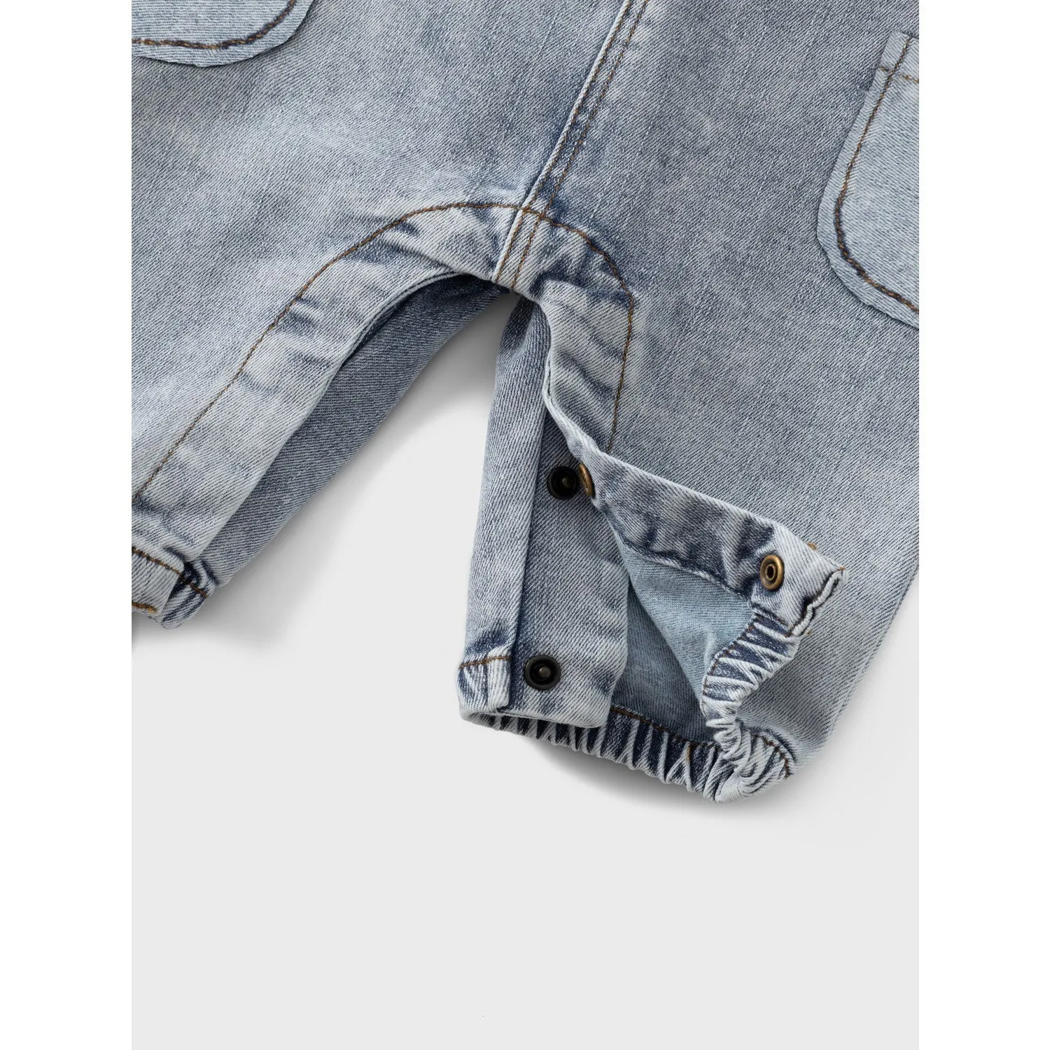 Lil'Atelier Light Blue Denim Saga Loose Denim undefinedall