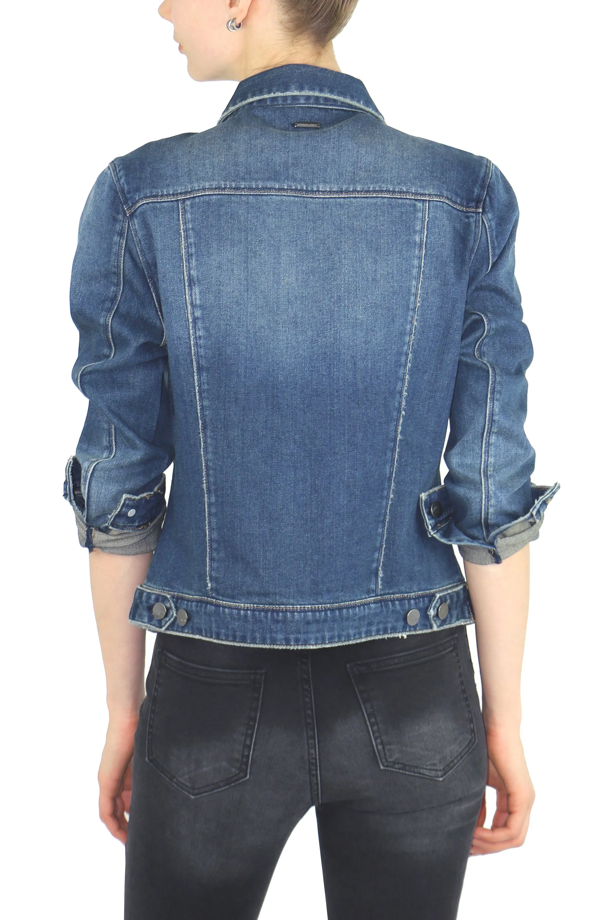 Loretta - Basic Denim Jacket In Indigo