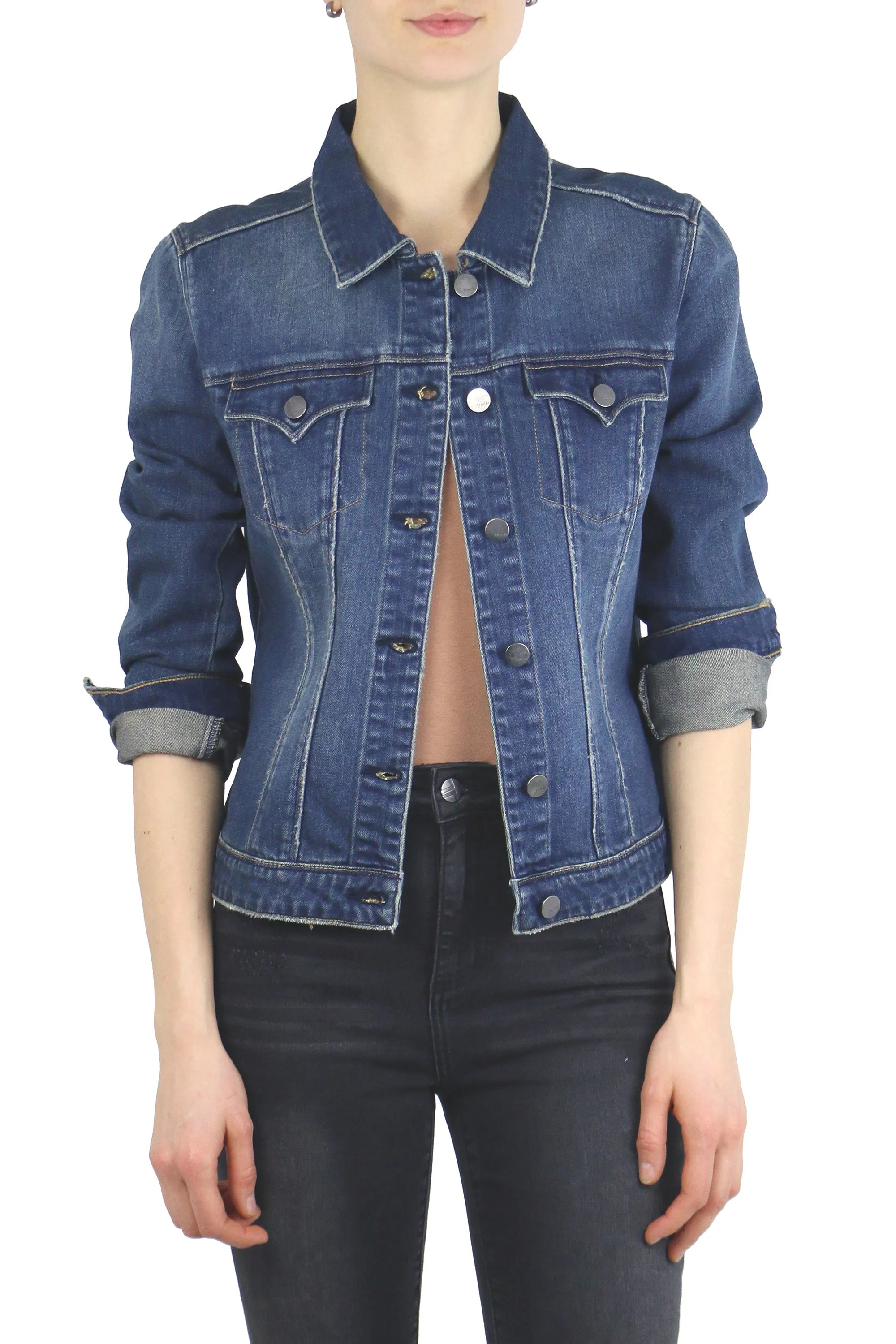 Loretta - Basic Denim Jacket In Indigo