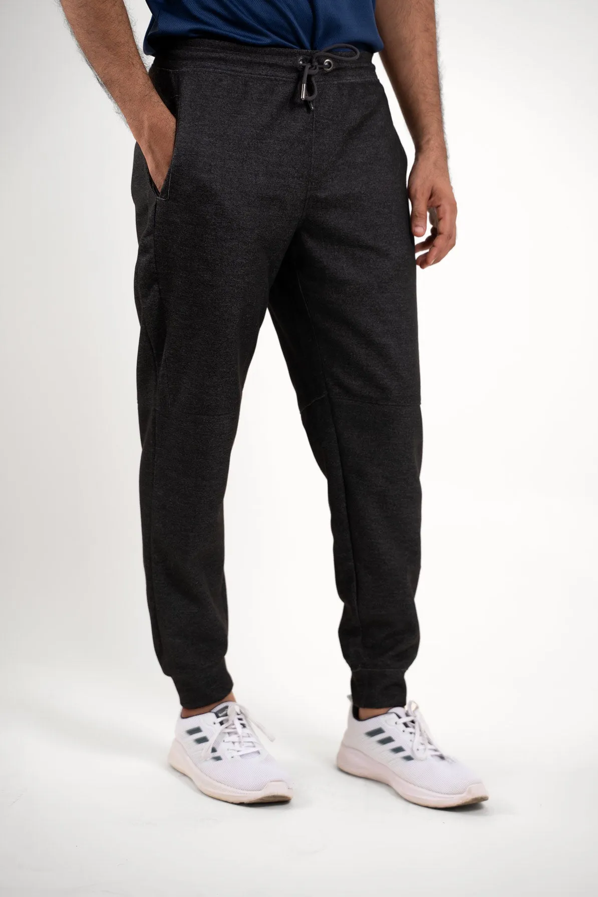 Nexus Black Joggers For Man