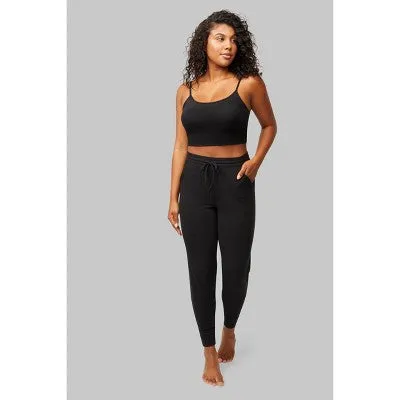 Open Box - Hanes Women's Regular Tapered Leg Ankle Jogger Leggings Midweight