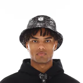 PAISLEY BUCKET HAT IN BLACK PAISLEY