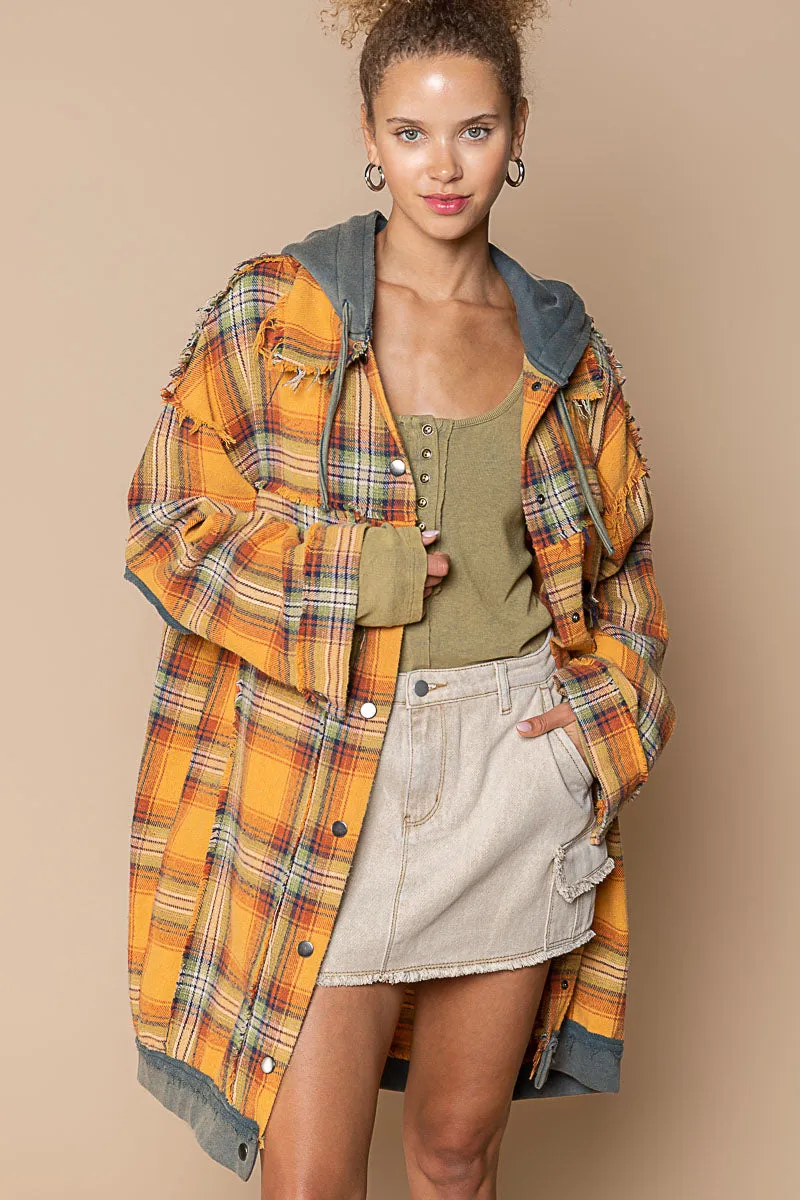 Plaid Trucker Jacket