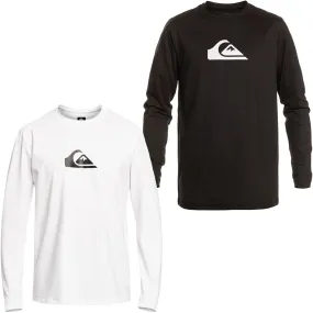 Quiksilver Mens Solid Streak Long Sleeve UPF 50 Surf Top