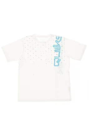 Quiksilver - White Graphic Short Sleeve Tshirt