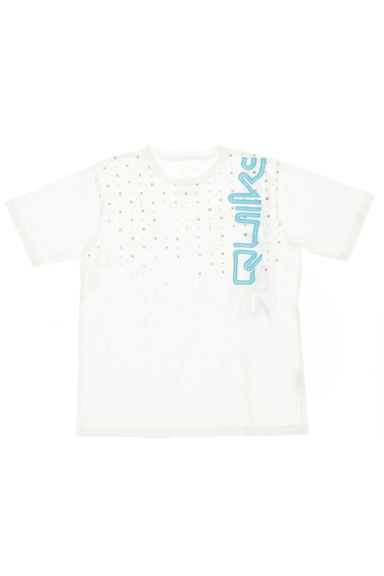 Quiksilver - White Graphic Short Sleeve Tshirt