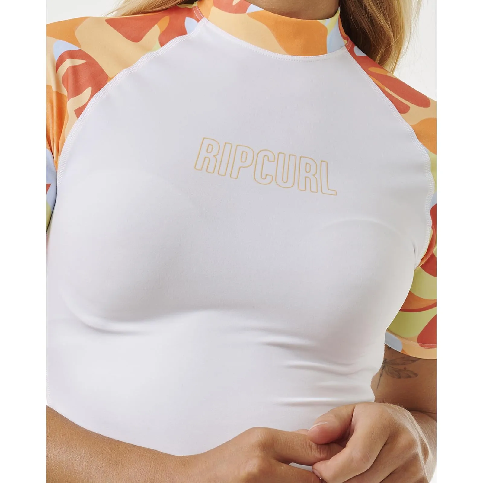 Rip Curl Womens High Tide UPF 50  Rash Vest