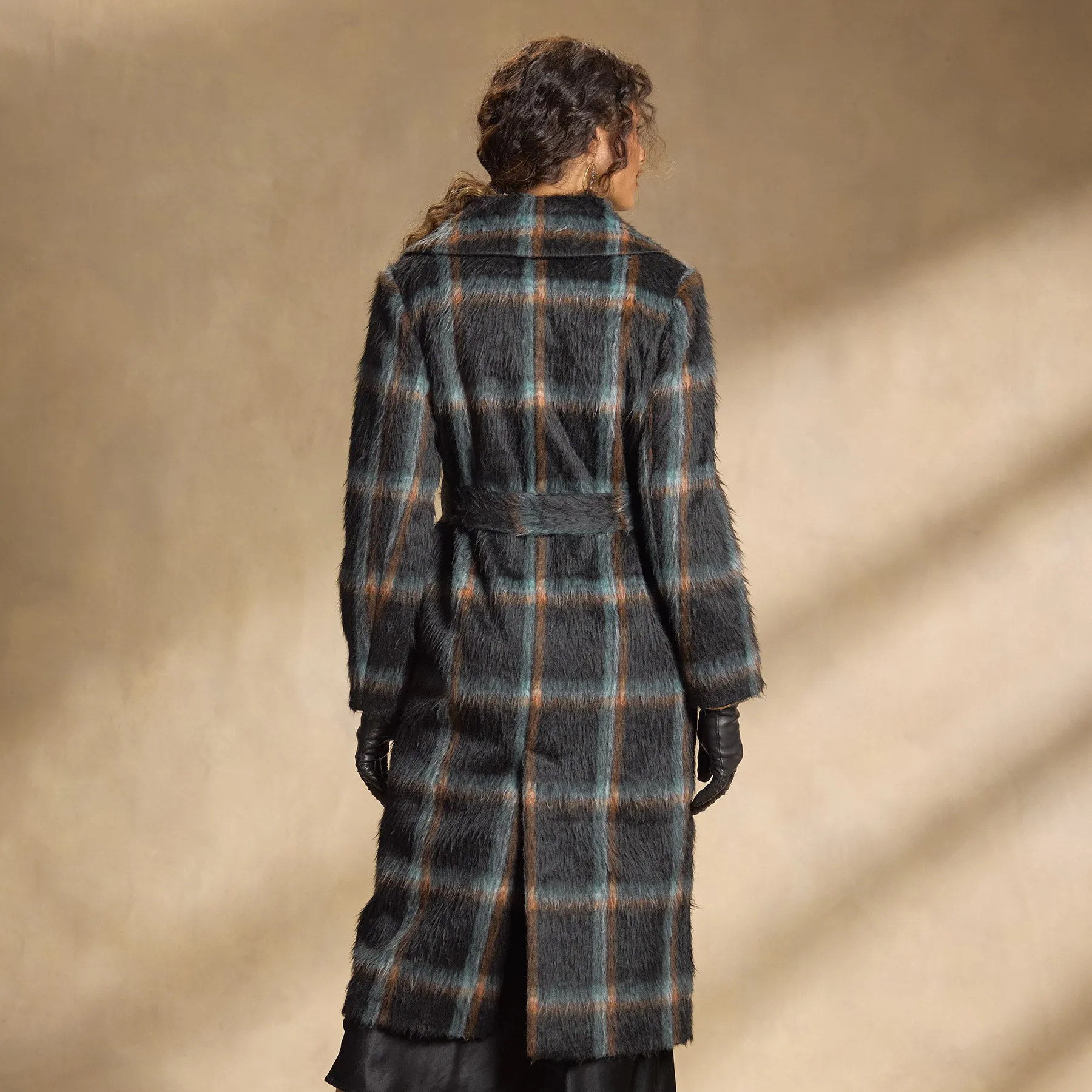 Rosemarie Plaid Coat