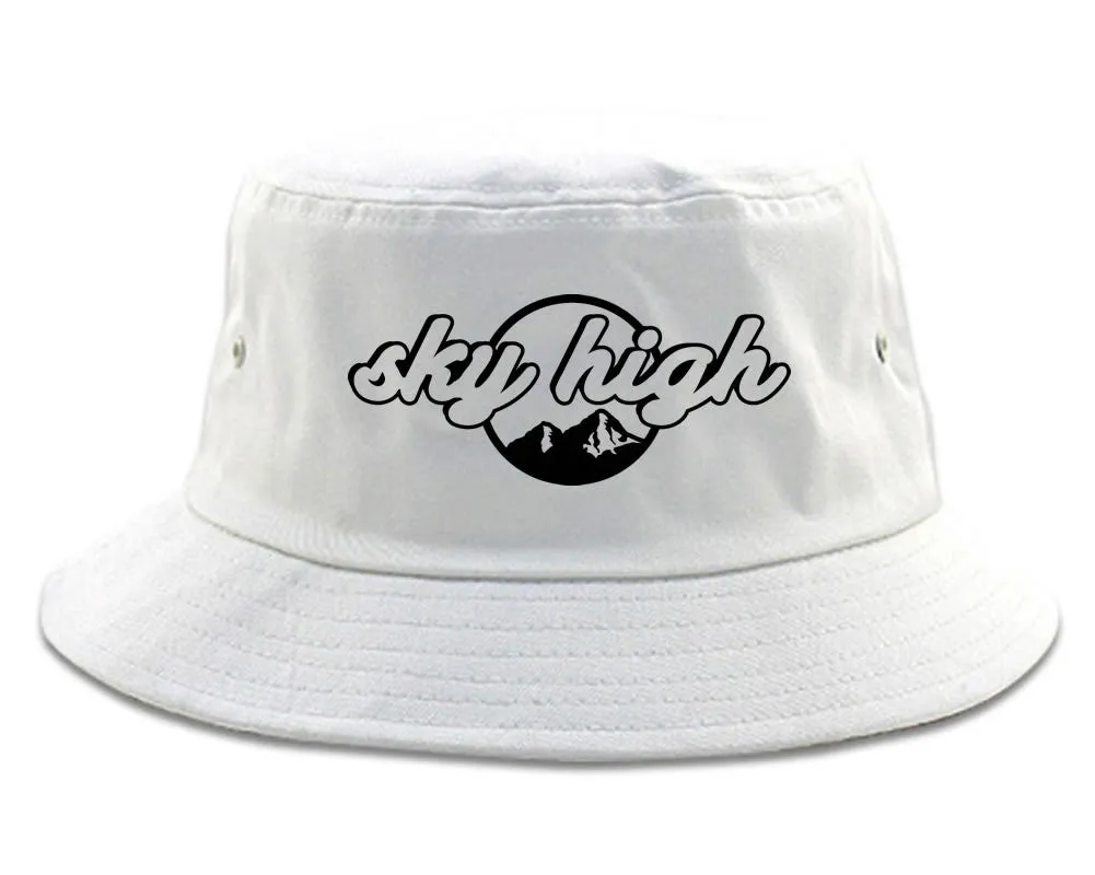 Sky High Mountain View Bucket Hat