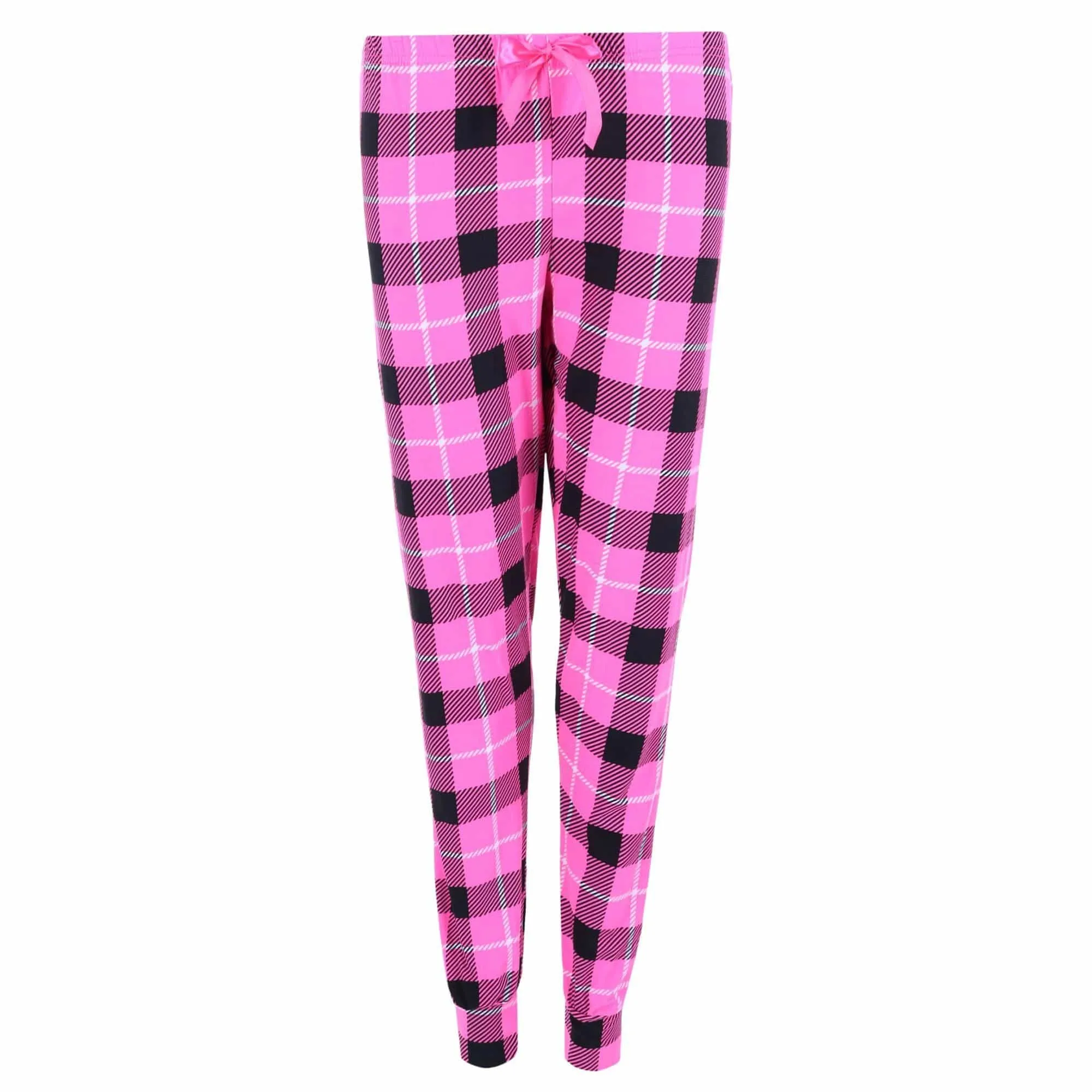 Sleep Junkie Women's Plaid Jogger Sleep Pants