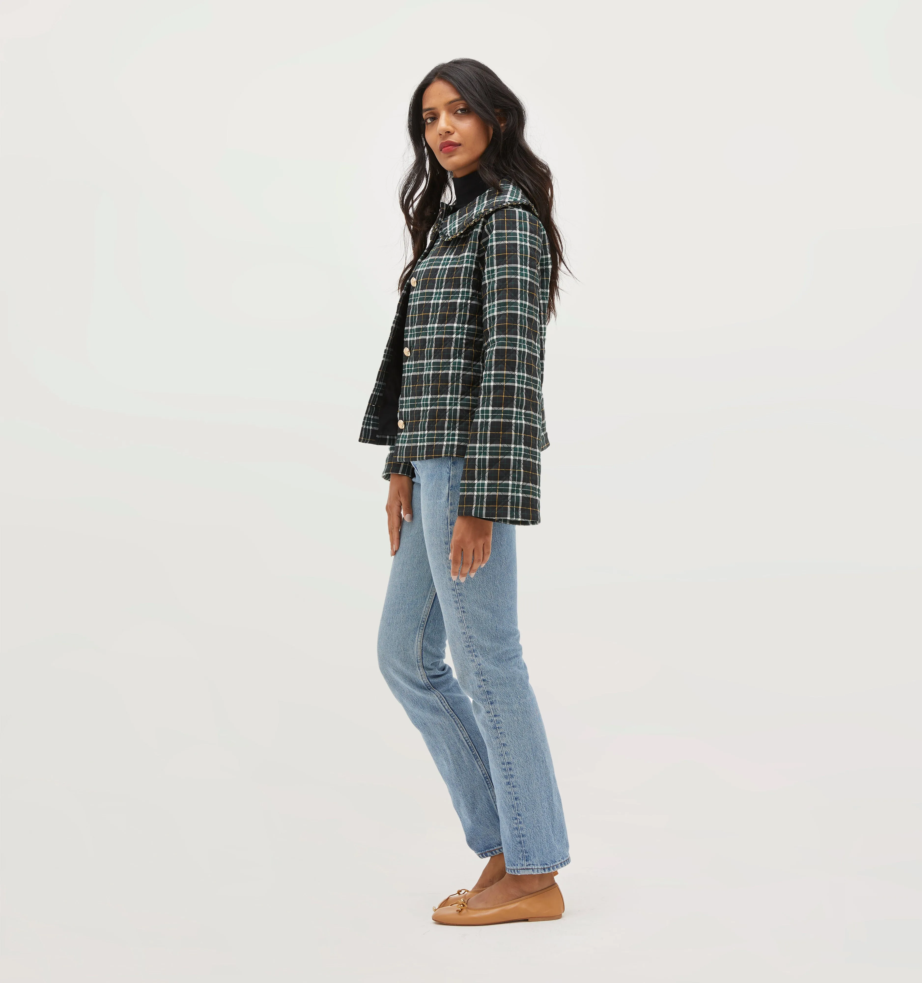 The Blake Jacket - Green Wallace Plaid