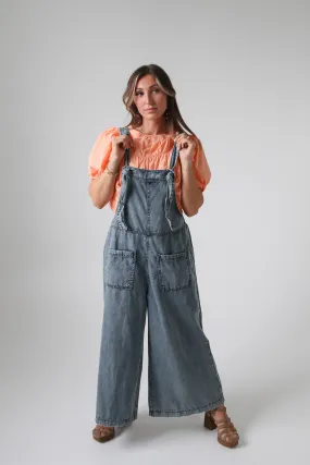 Tia Denim Overalls