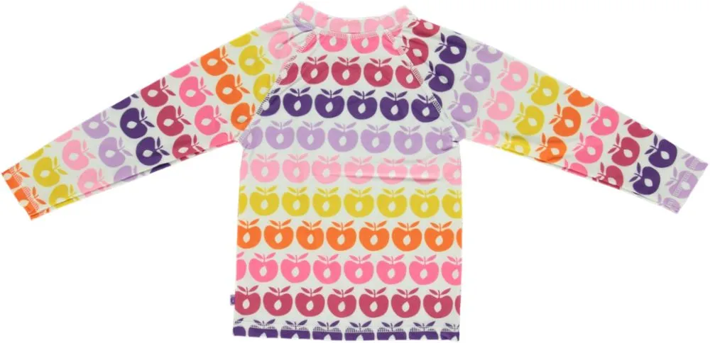 UV50 Swimwear T-shirt, Mini Retro Apples