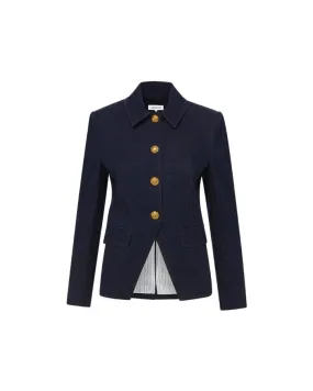 Veronica Beard Aire Dickey Jacket Midnight