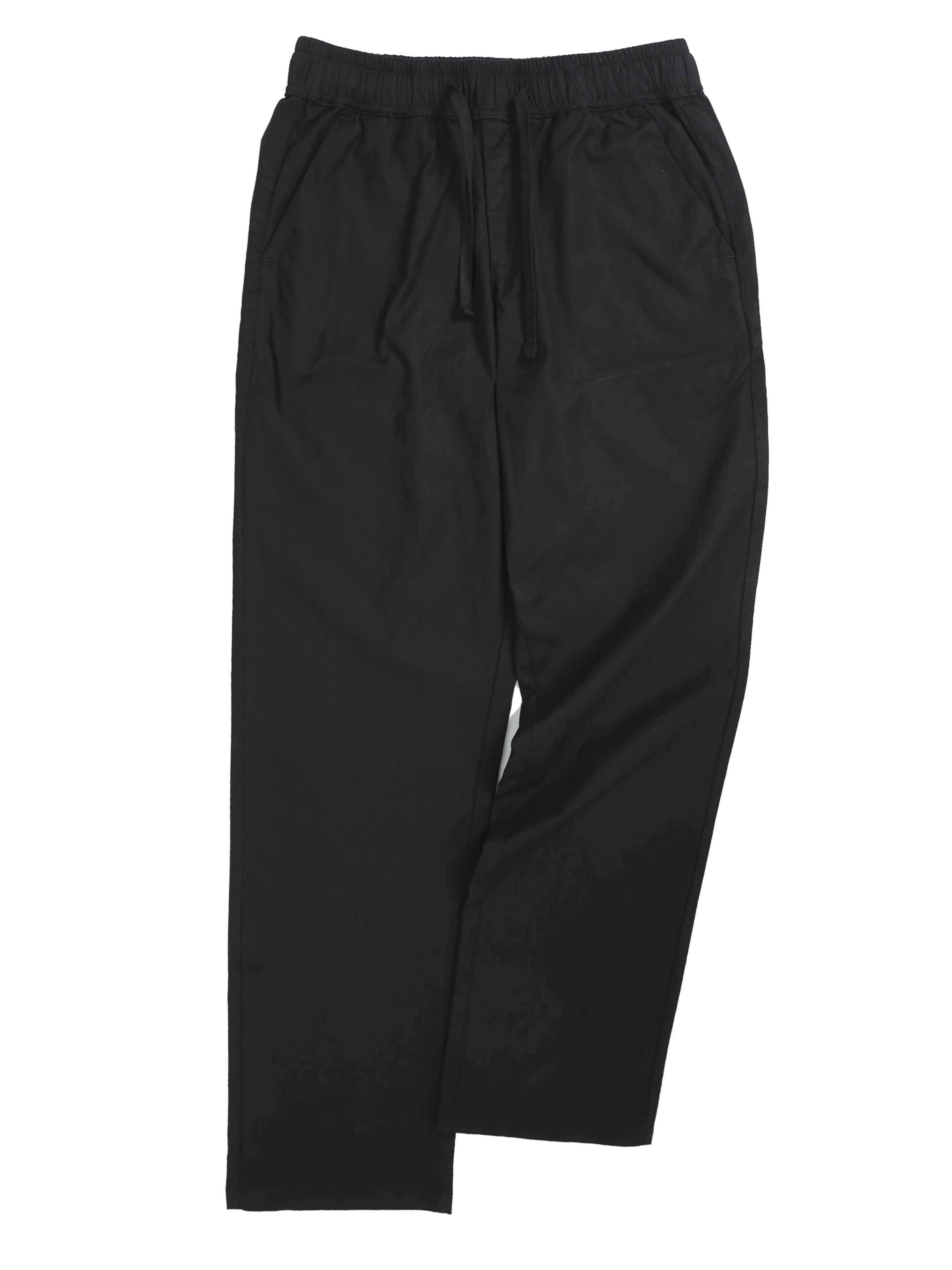 Verve Structural Black Relaxed Pants