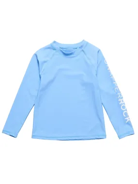 Water Blue L/S Rash Top