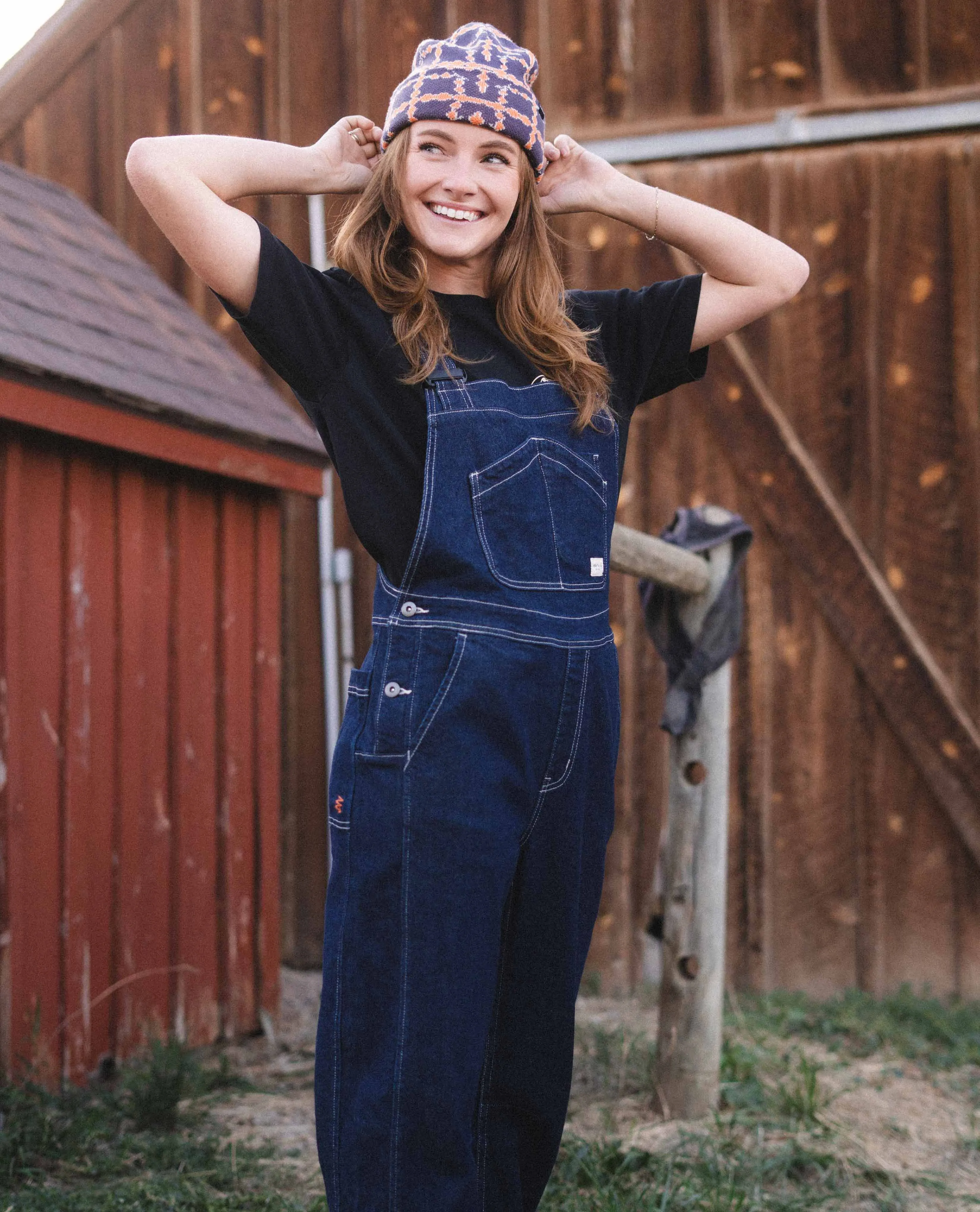 Women's Starving Jartist Overalls Tuxedo